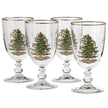 Spode - Arbre de Noël - Goblets sur pied (lot de 4) | 16 oz