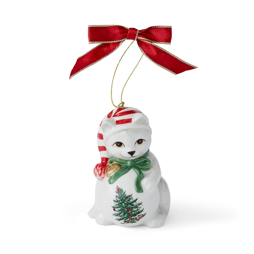Spode - Christmas Tree - Playful Kitten Ornament