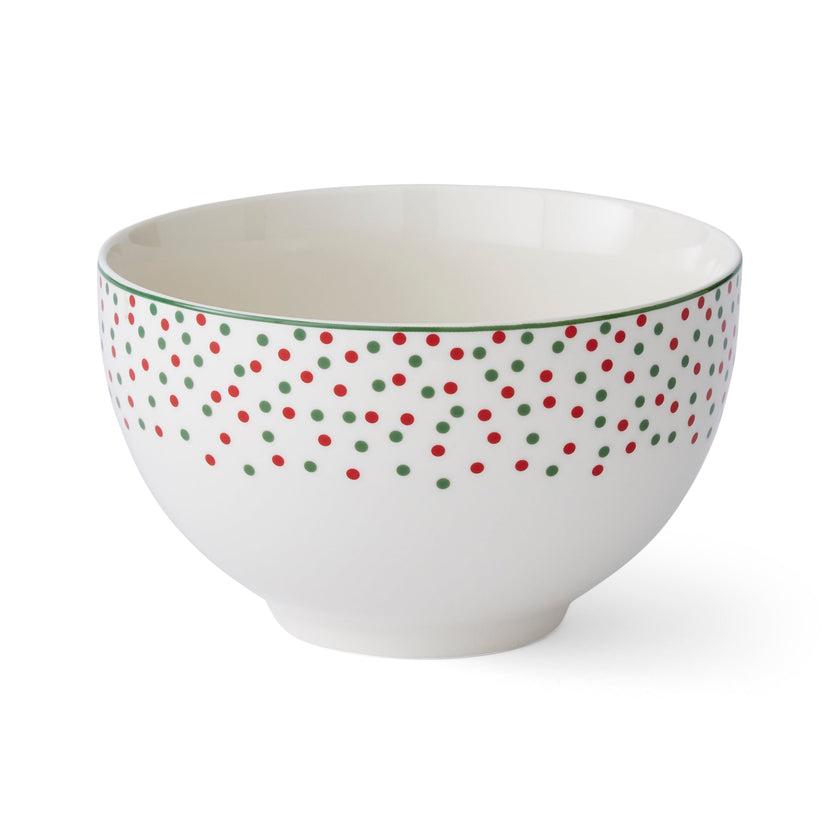 Spode - Christmas Tree - Polka Dot Rice Bowl