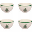 Spode - Christmas Tree - Rice Bowls S/4