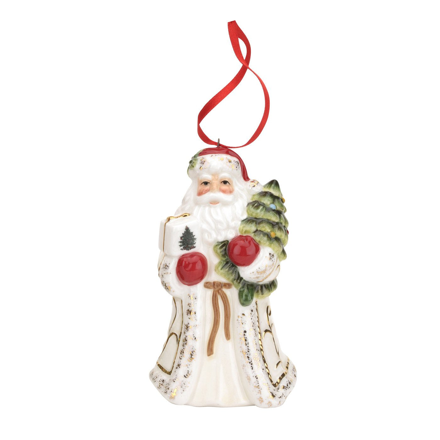 Spode - Sapin de Noël - Décoration en forme de Père Noël - Pièce unique
