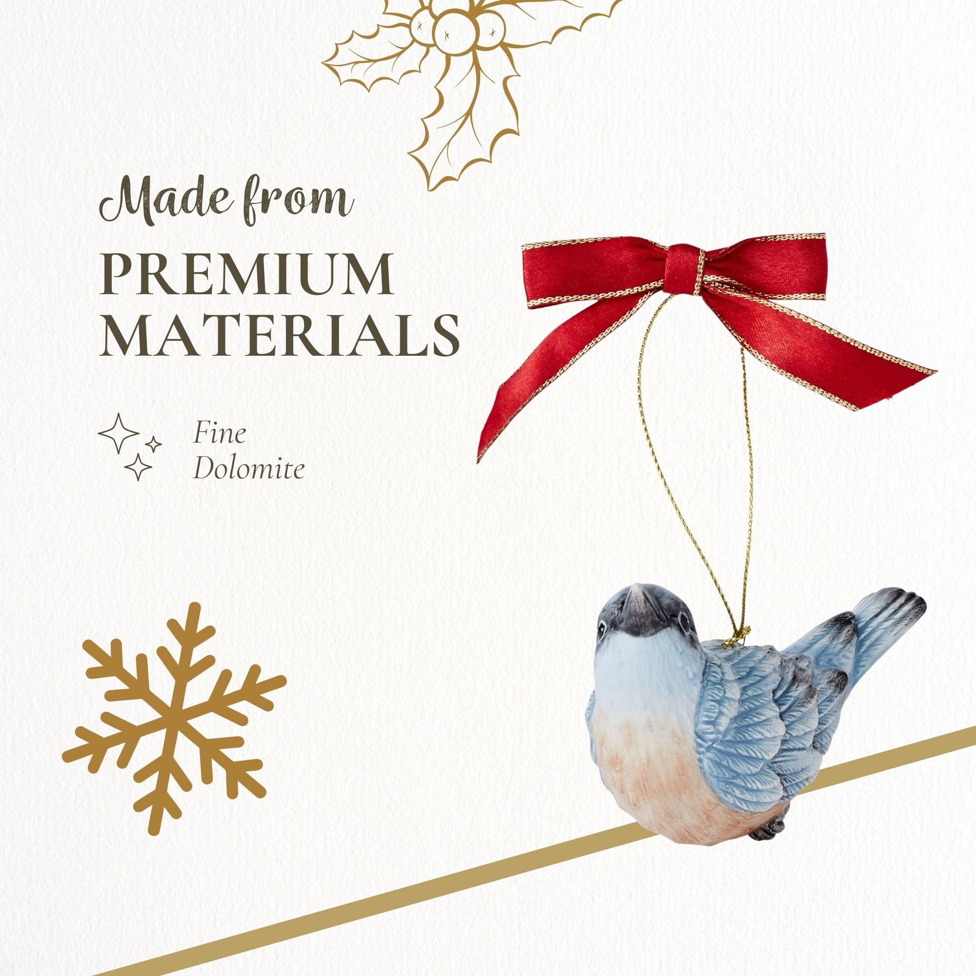 Ornement de sapin de Noël Spode - Ours en peluche sur patins