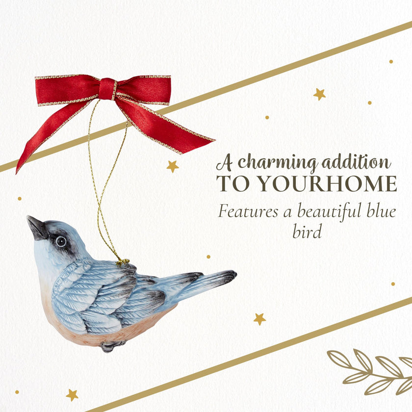 Ornement de sapin de Noël Spode - Ours en peluche sur patins