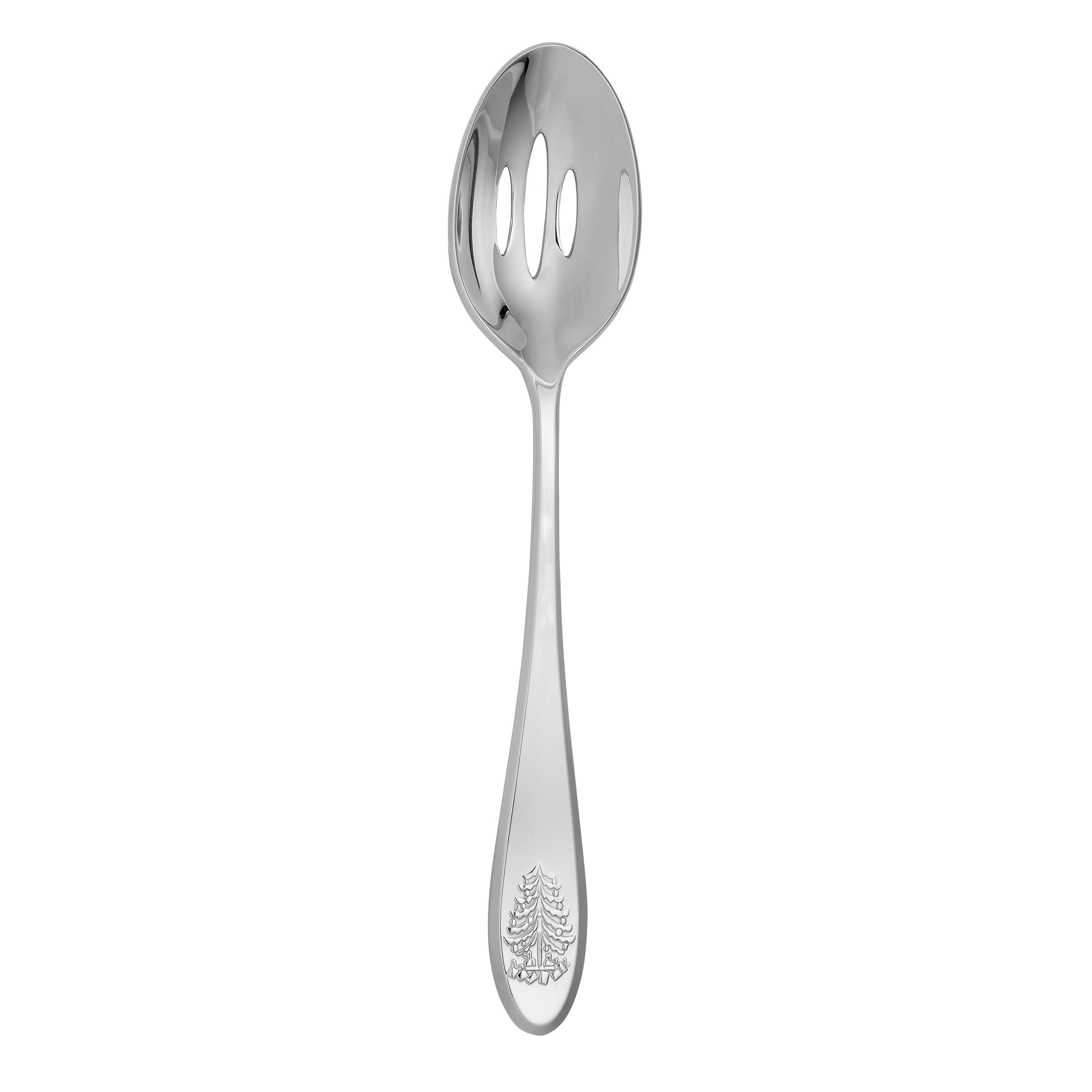 Spode - Christmas Tree - Slotted Spoon 10 Inch
