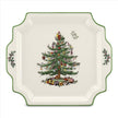 Spode - Christmas Tree - Square Handled Platter