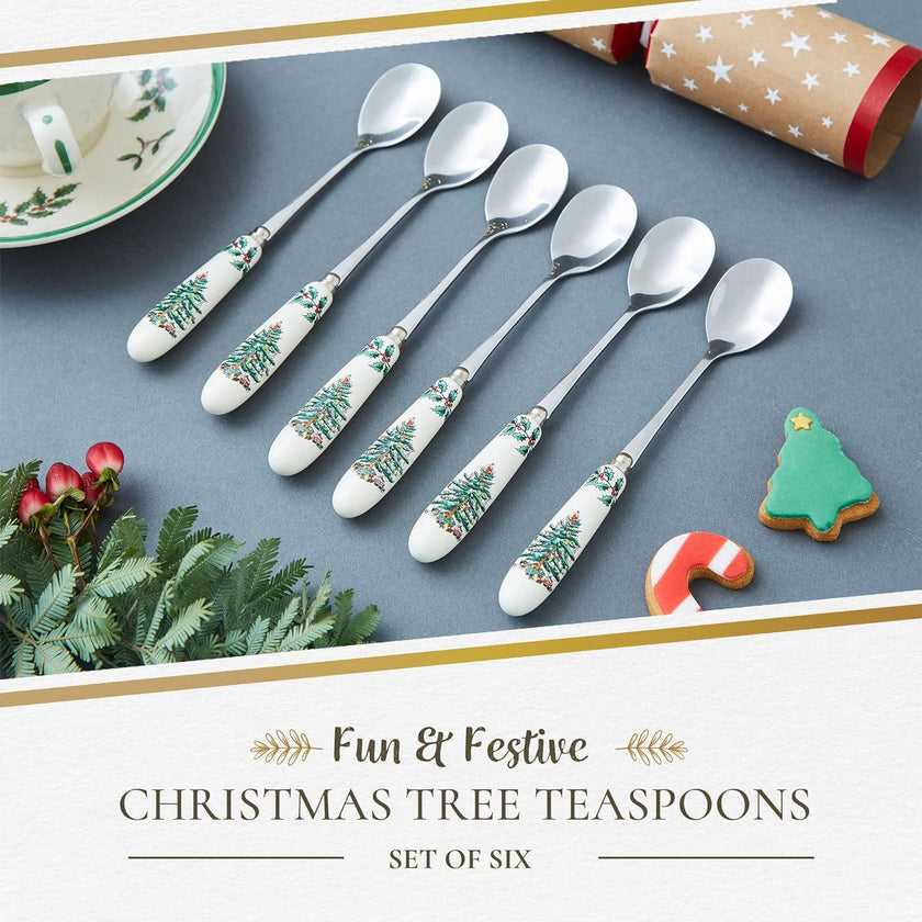 Spode - Christmas Tree - Tea Spoons (Set of 6)