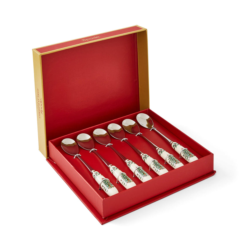 Spode - Christmas Tree - Tea Spoons (Set of 6)