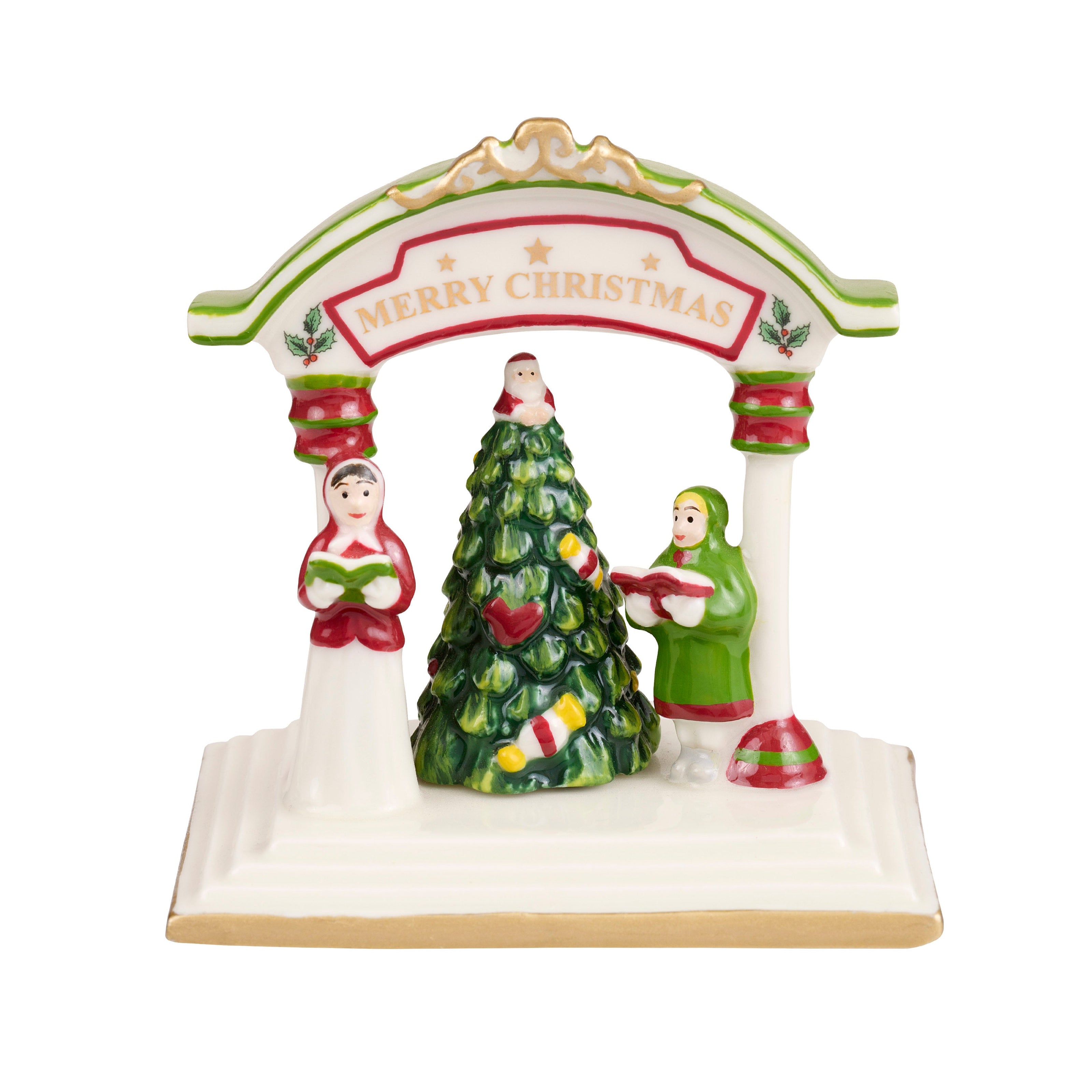 Spode - Christmas Tree - Village Christmas Carolers
