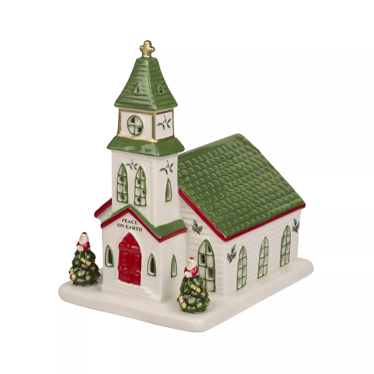 Spode - Christmas Tree - Village Led Church