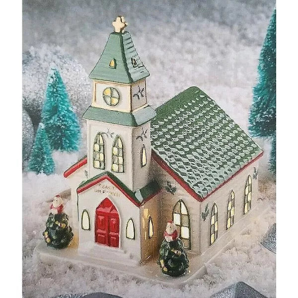 Spode - Christmas Tree - Village Led Church