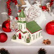 Spode - Christmas Tree - Village Led Church