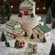 Spode - Locomotive de train de village - Arbre de Noël | 3.75 pouces