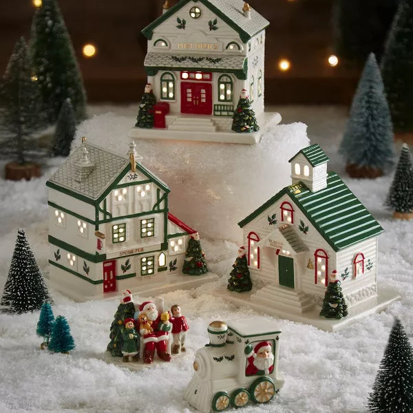 Spode - Locomotive de train de village - Arbre de Noël | 3.75 pouces