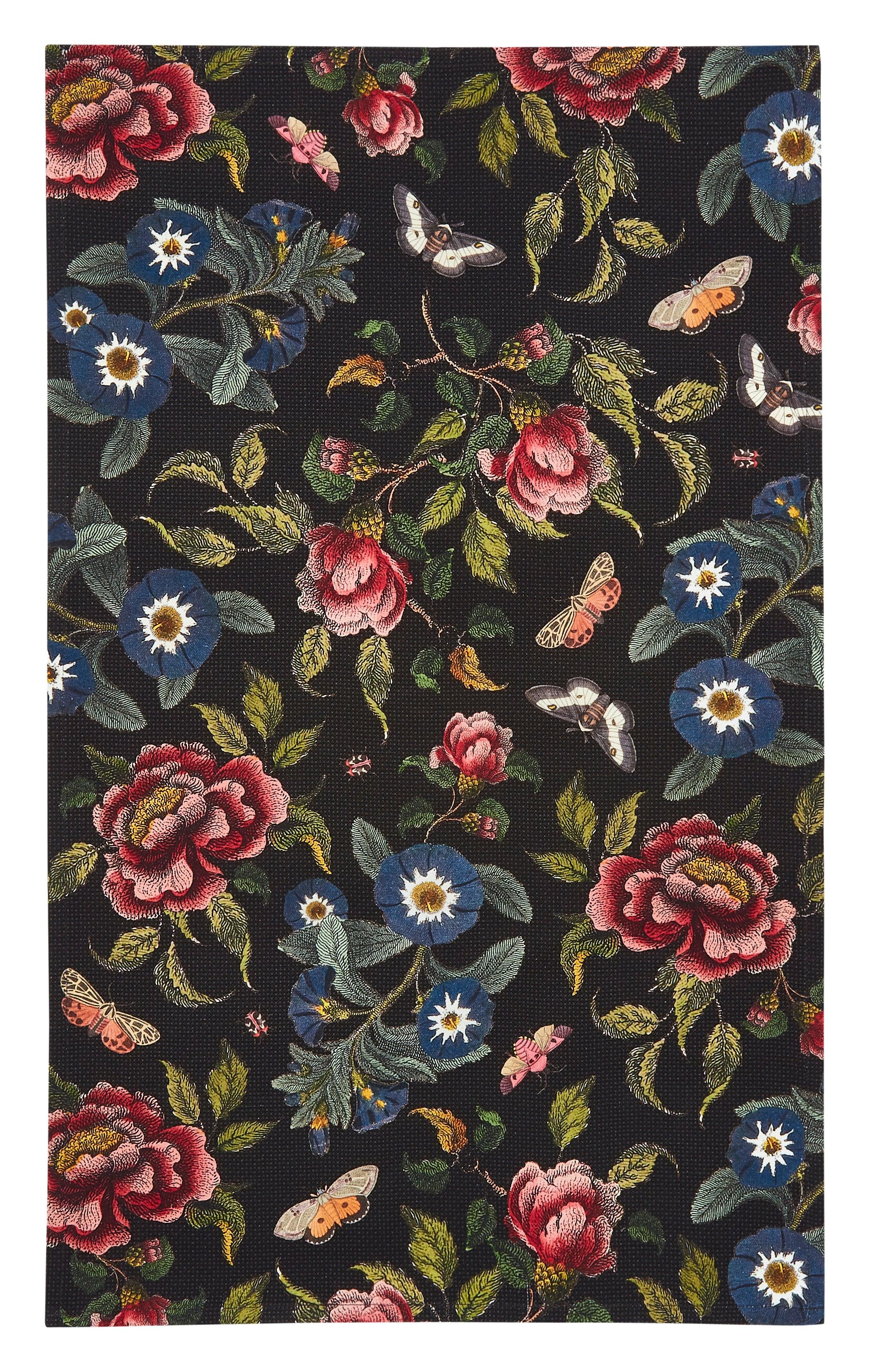 Spode - Creatures of Curiosity - Floral Tea Towel