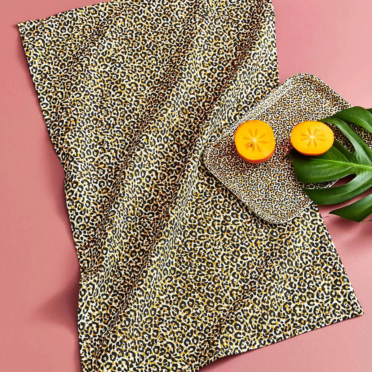 Spode - Creatures of Curiosity - Tea Towel Leopard | 18x29 Inch