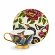 Spode - Creatures of Curiosity - Teacup & Saucer Coupe (Black/Cream)