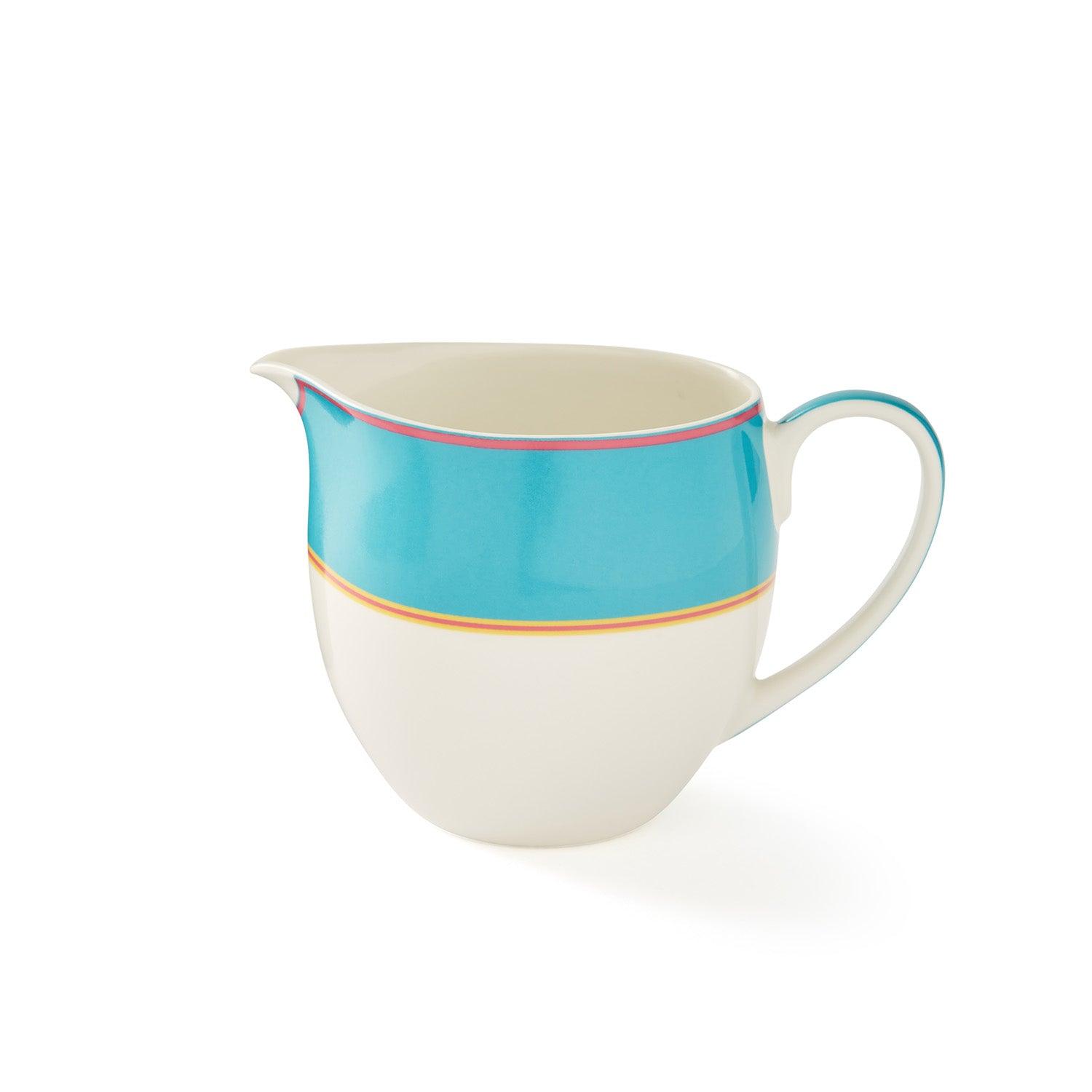 Spode - Kit Kemp Calypso Cream Jug - Turquoise | 12 oz