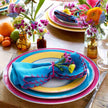 Spode - Kit Kemp Calypso Turquiose Dinner Plate (Set of 4) | 11.5 Inch