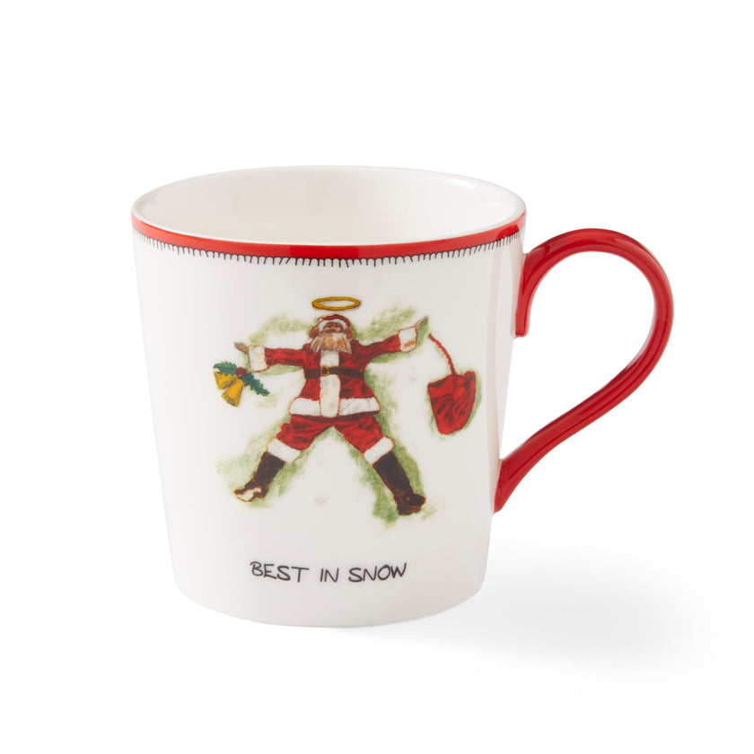 Spode - Kit Kemp Doodles Best In Snow Mug | 12 oz