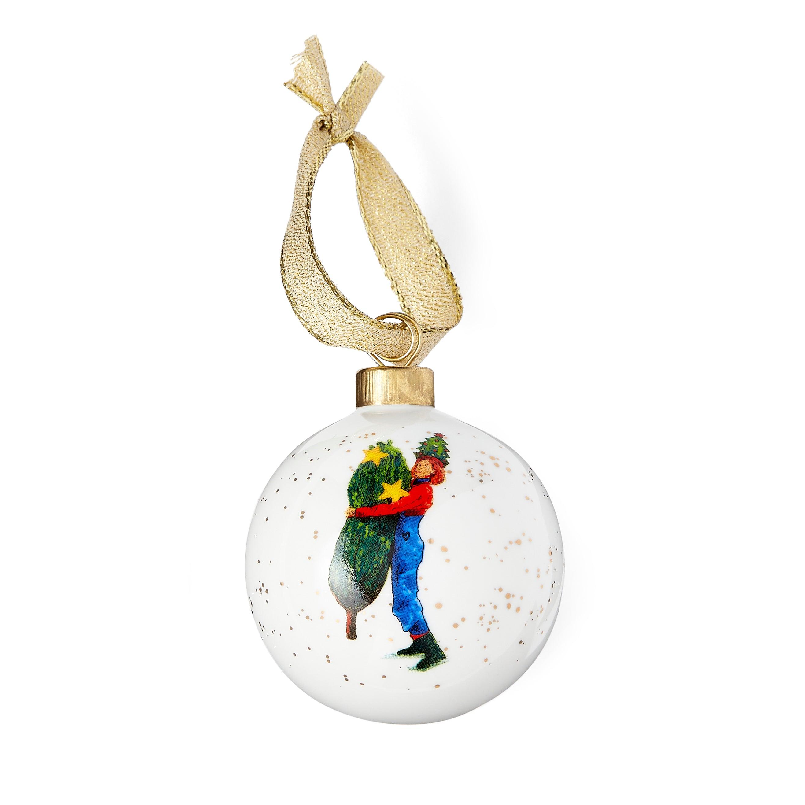 Spode - Kit Kemp Doodles Branch Manager Bauble