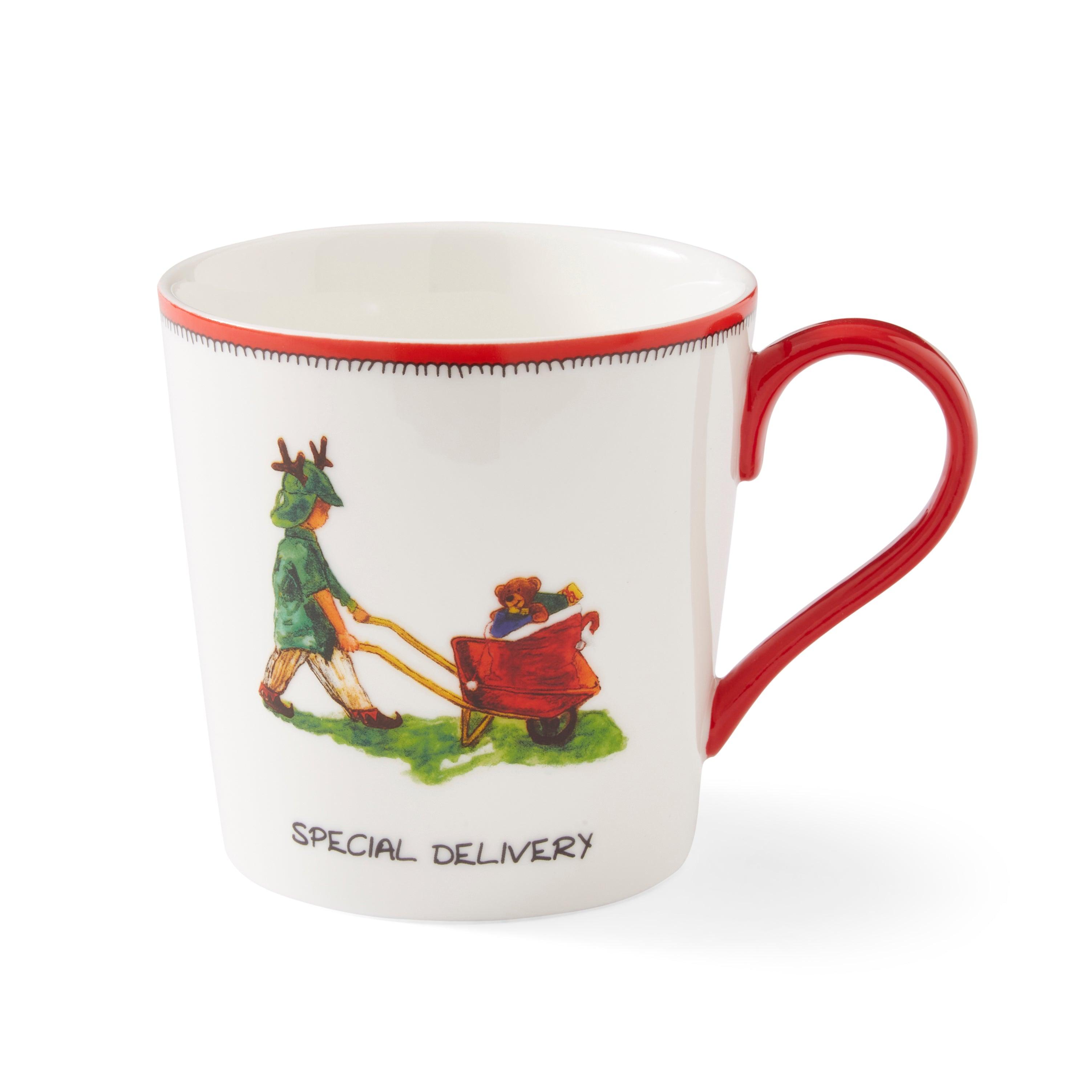 Spode - Kit Kemp Doodles Special Delivery Mug | 12 oz