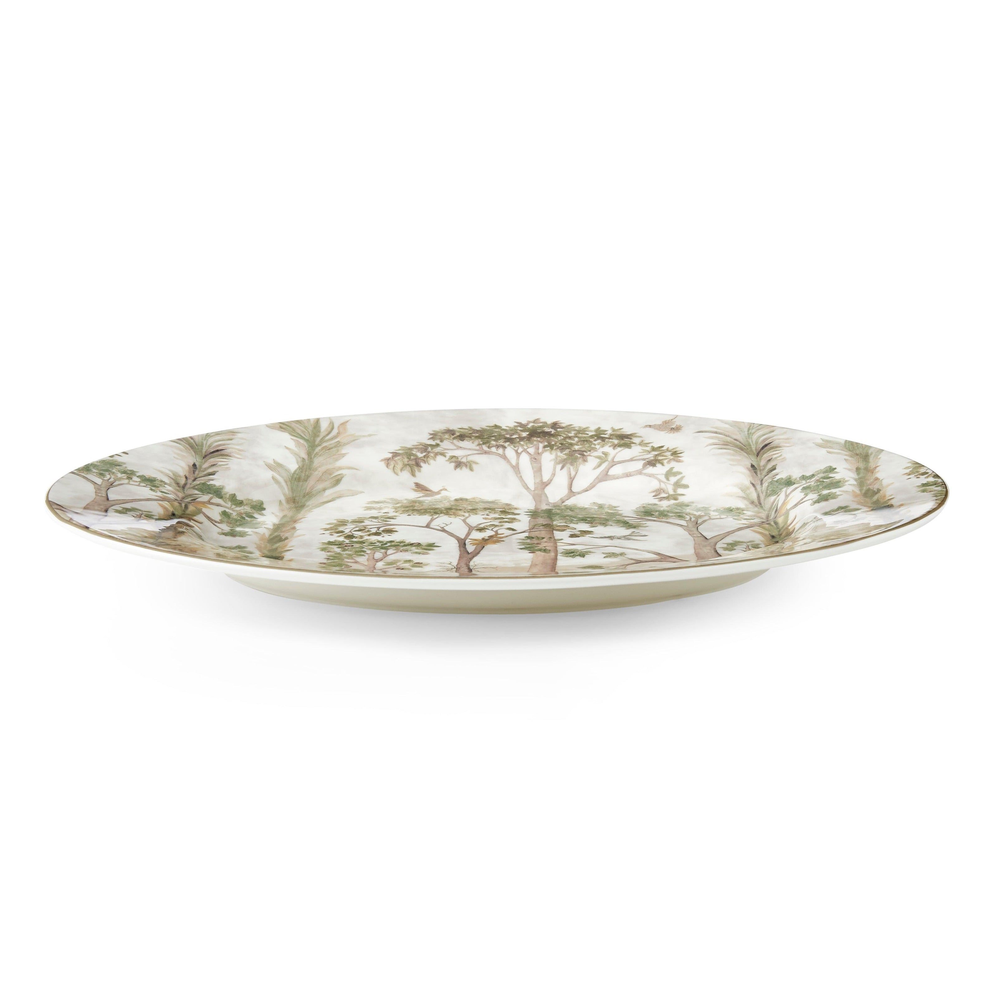 Spode - Kit Kemp Tall Trees, plat ovale | 35,5 cm (14 pouces)
