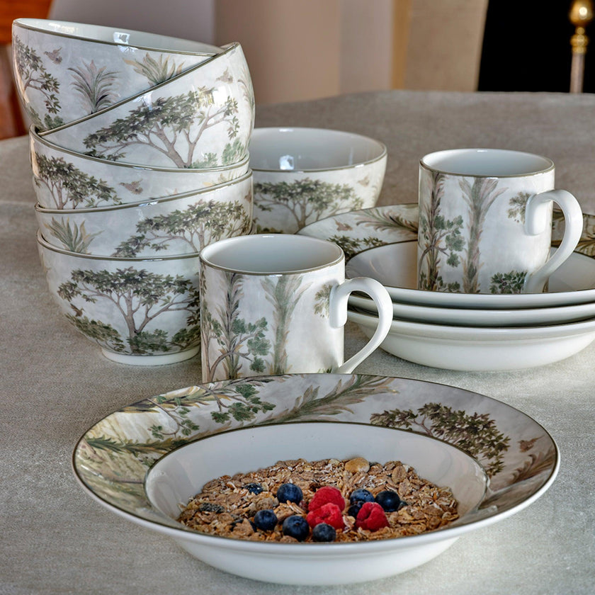 Spode - Kit Kemp Tall Trees Rice Bowl | 6 Inch