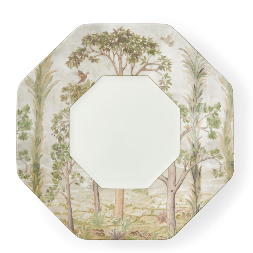 Spode - Octagonal Platter | 14 Inch