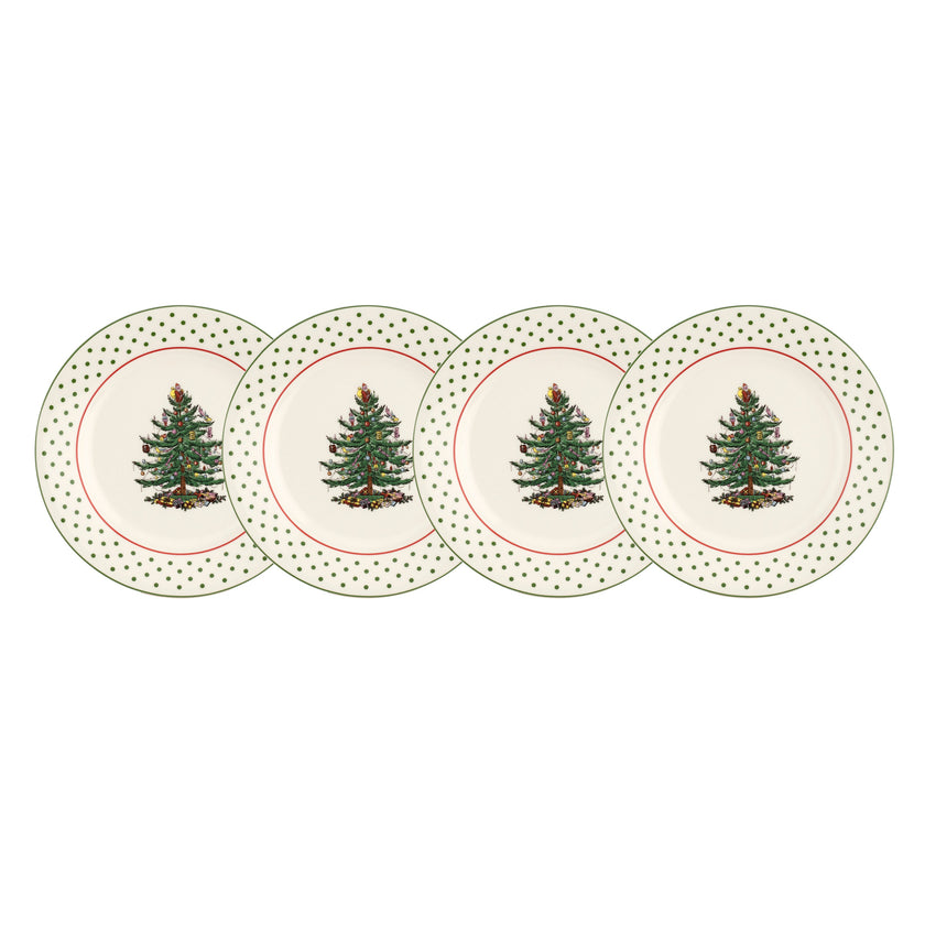 Spode - Polka Dot Dessert Plates (Set of 4)
