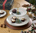 Spode - Polka Dot Tiered Server | 10 Inch