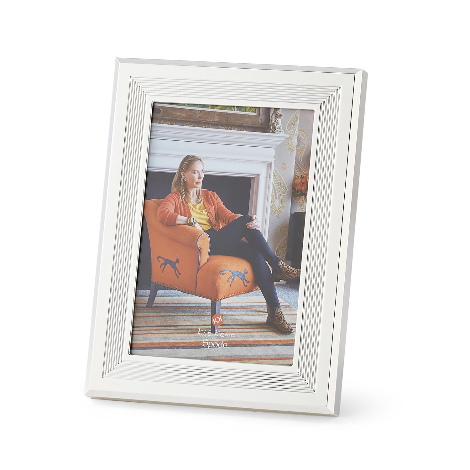 Spode - Ribbed Photo Frame | 4X6 Inch