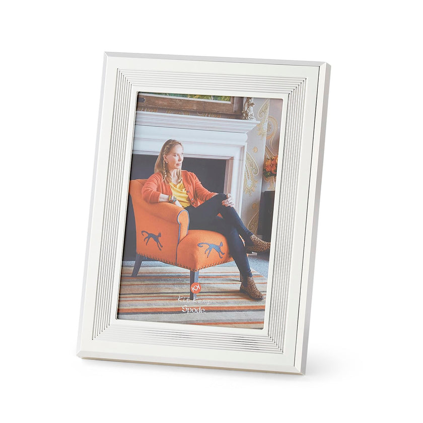 Spode - Ribbed Photo Frame | 4X6 Inch