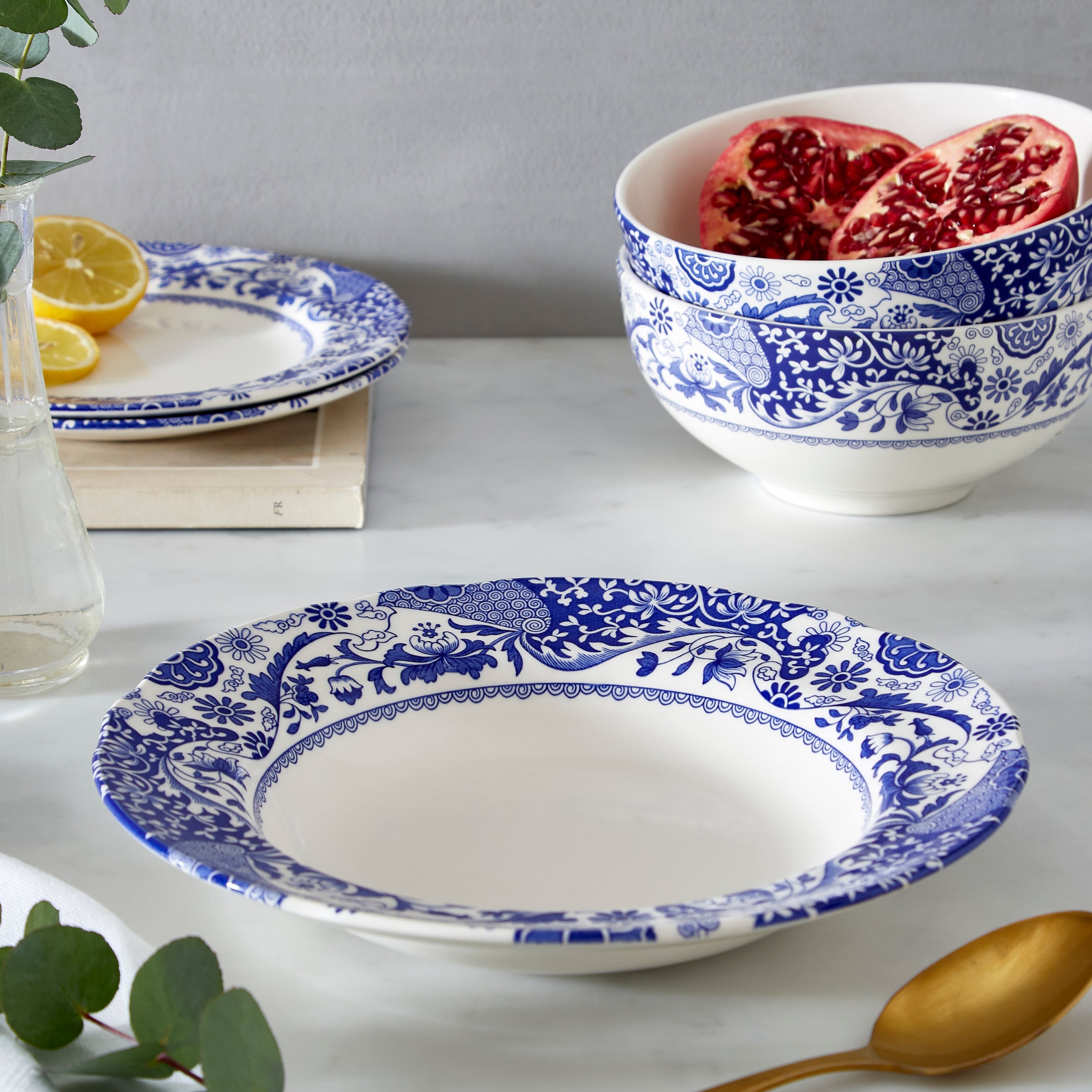 Spode - Soup Plate - Brocato | 9 Inch