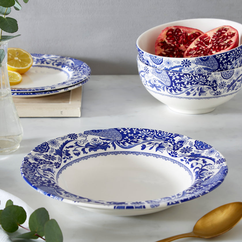 Spode - Soup Plate - Brocato | 9 Inch