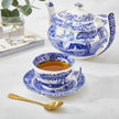 Spode - Spare Part Teacup Only Blue Italian | 7 Inch