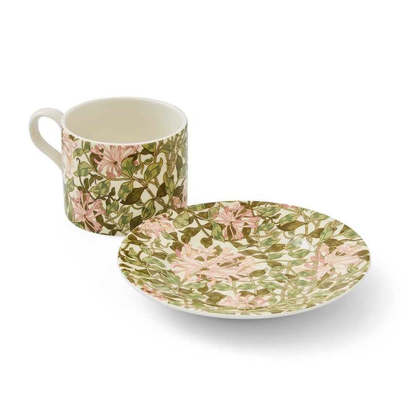 Spode - Tasse à thé et soucoupe Honeysuckle