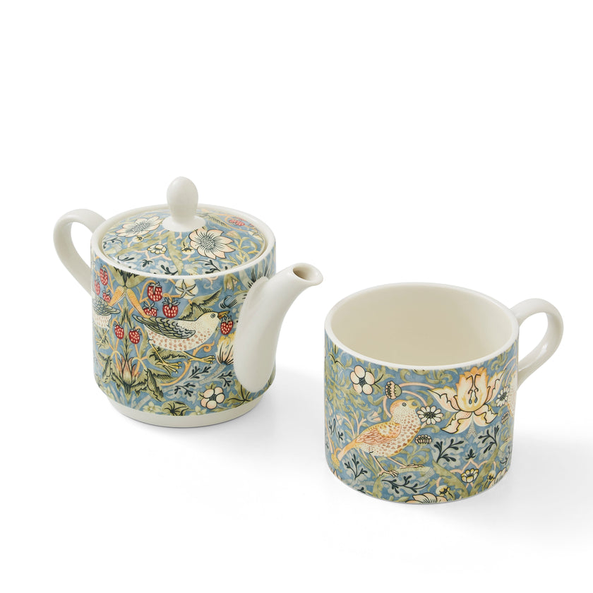 Spode - Tea For One 10Oz Strawberry Thief