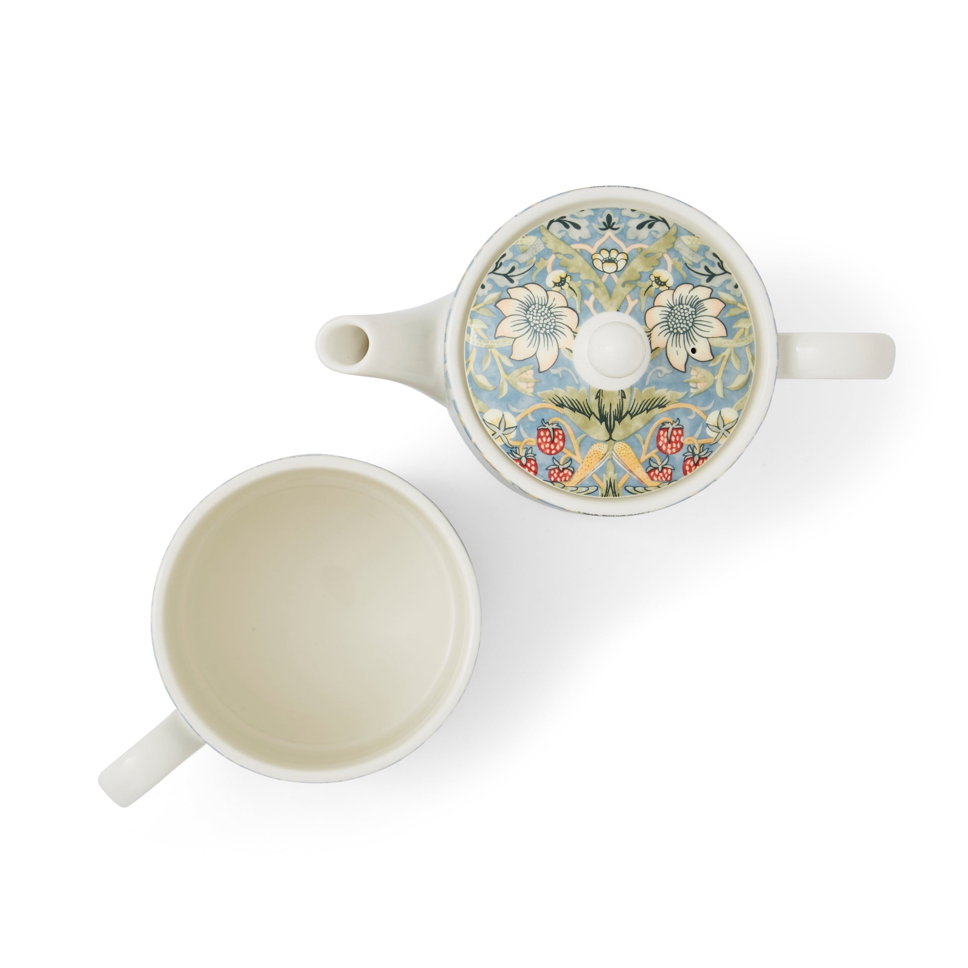 Spode - Tea For One 10Oz Strawberry Thief
