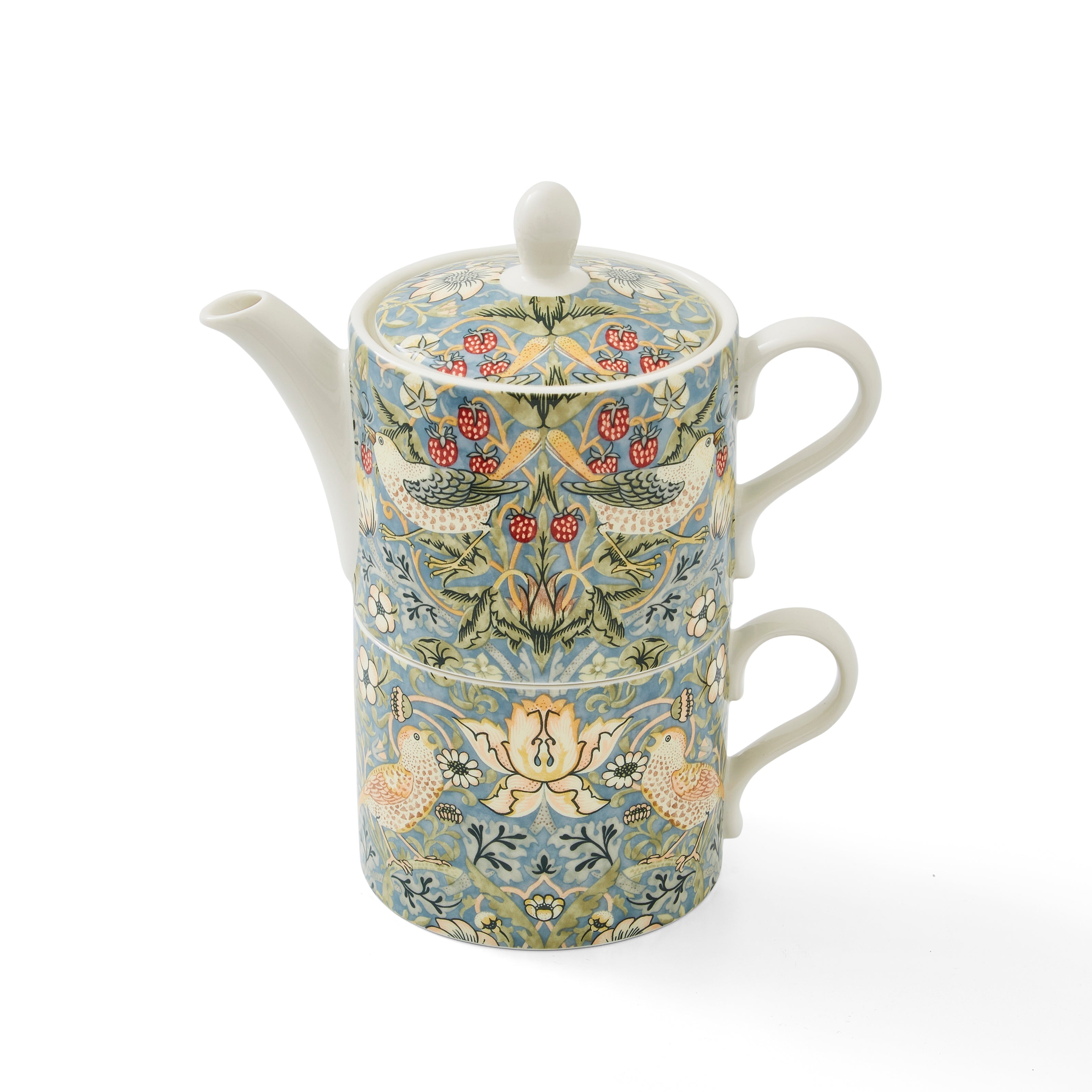 Spode - Tea For One 10Oz Strawberry Thief
