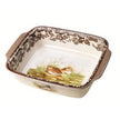Spode - Woodland - Plat rectangulaire avec poignées | 29,8 x 38,1 cm