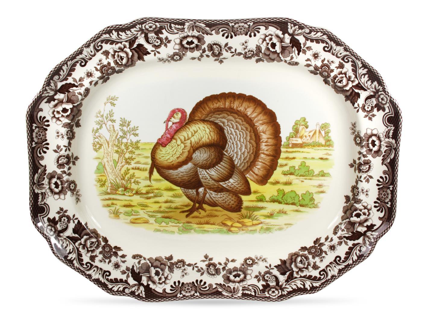 Spode - Woodland - Turkey Platter | 8 Inch