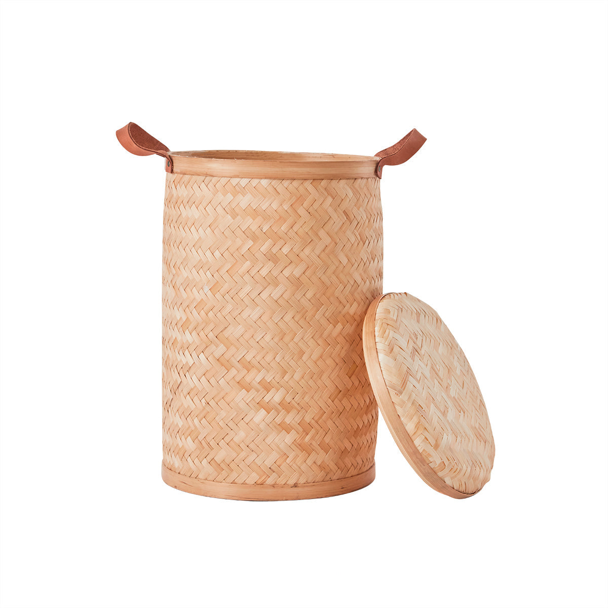 Sporta Laundry Bin - Round - Nature