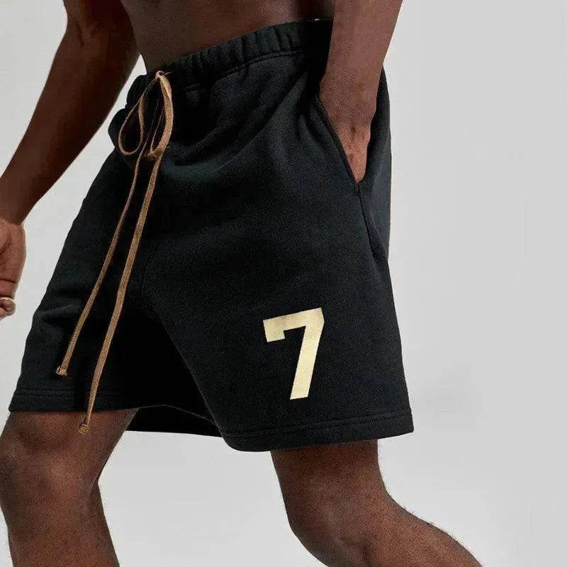 Sports Gym Shorts Digital Drawstring