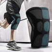 Knitted Sports Knee Pads – Compression Support for Running, Basketball & Cycling