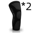 Knitted Sports Knee Pads – Compression Support for Running, Basketball & Cycling