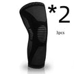 Knitted Sports Knee Pads – Compression Support for Running, Basketball & Cycling