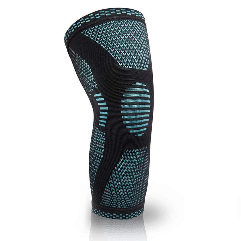 Knitted Sports Knee Pads – Compression Support for Running, Basketball & Cycling
