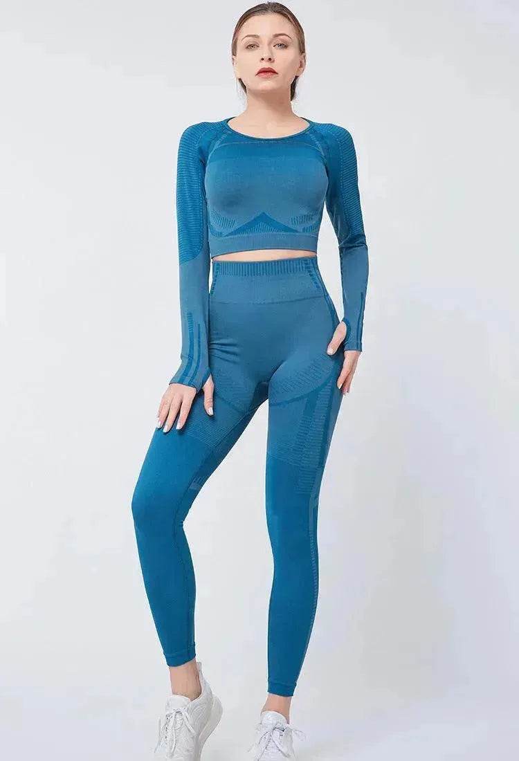Sports yoga gym pants high waist