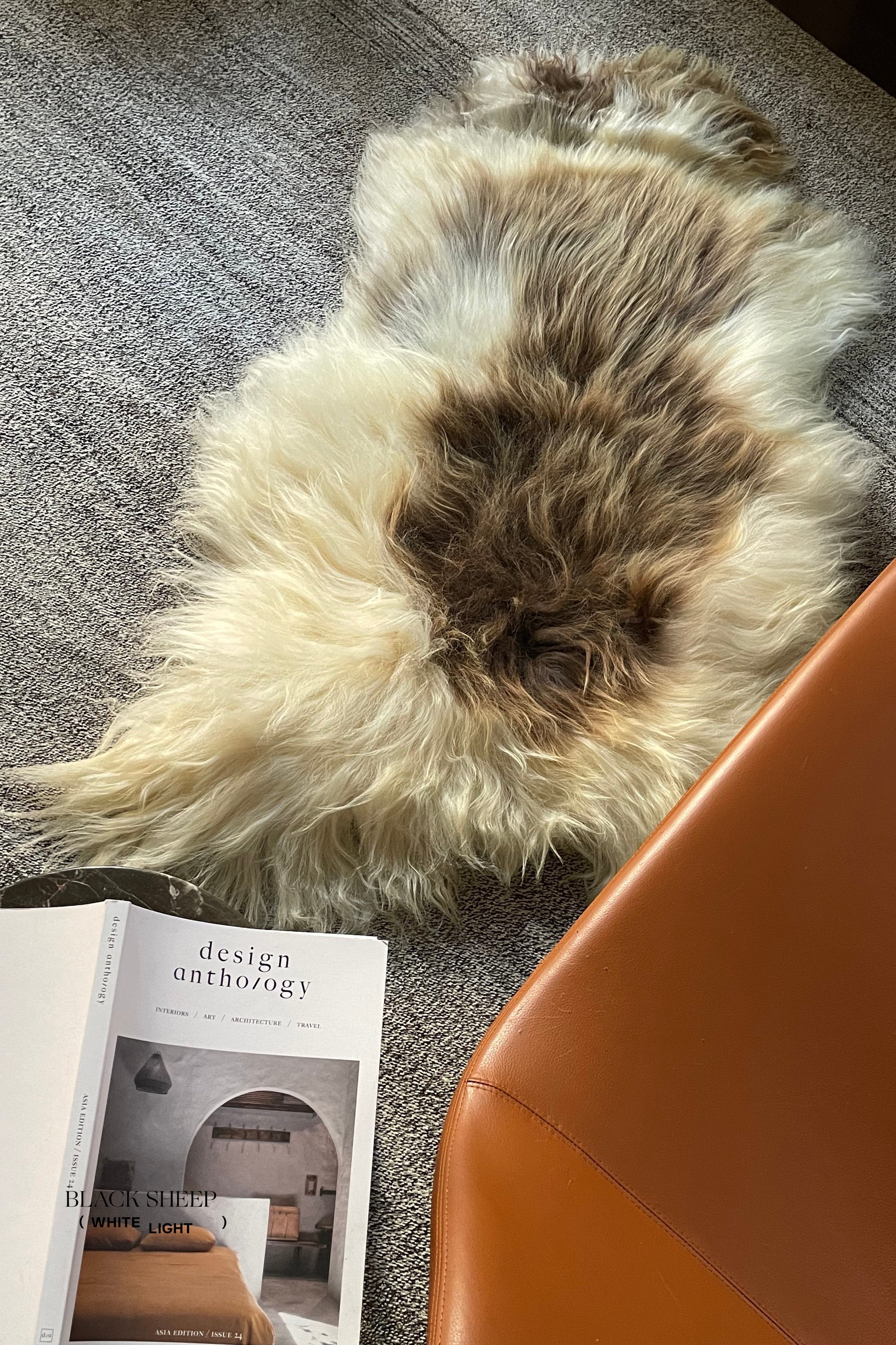 Brown Spotted Icelandic Sheepskin | Random