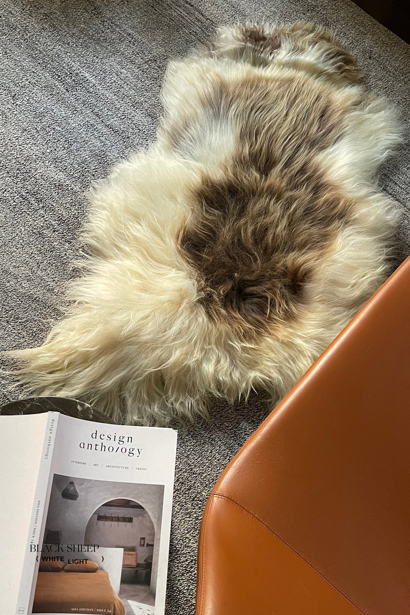 Brown Spotted Icelandic Sheepskin | Random
